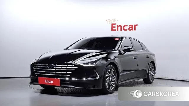 Hyundai Sonata Hybrid (DN8) 2020 Черный из Кореи