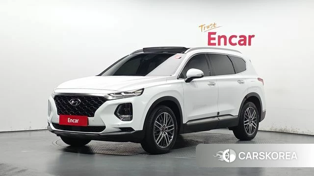 Hyundai Santa Fe TM 2018 Белый из Кореи