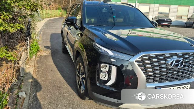 Hyundai Palisade 2021 Черный из Кореи