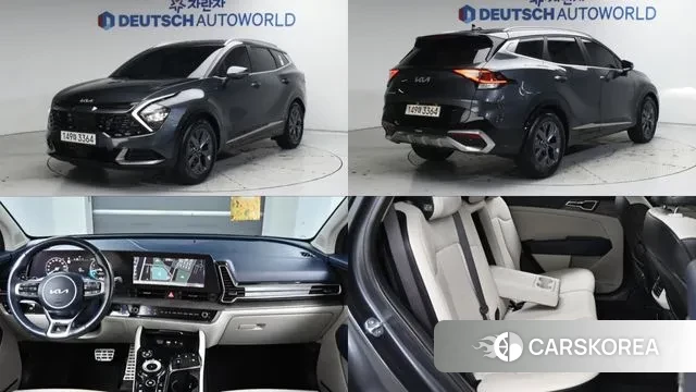 Kia Sportage 5th Generation 2023 Серый из Кореи