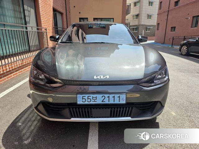 Kia EV6 2021 Серый из Кореи