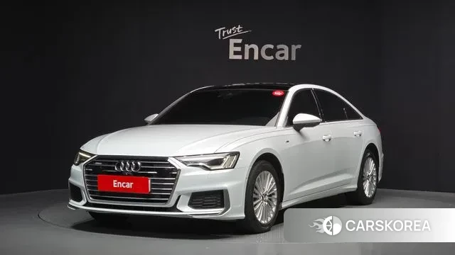 Audi A6 (C8) 2020 Белый из Кореи