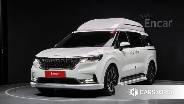 Kia Carnival 4th generation 2021 Белый из Кореи