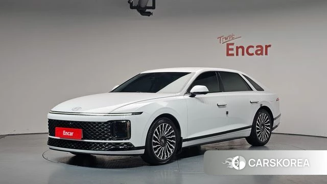 Hyundai Grandeur Hybrid (GN7) 2023 Белый из Кореи