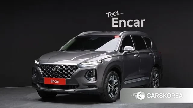 Hyundai Santa Fe TM 2020 Серый из Кореи