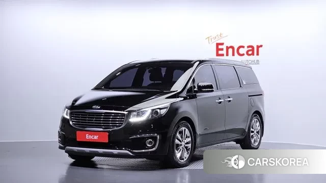 Kia All New Carnival 2018 Черный из Кореи