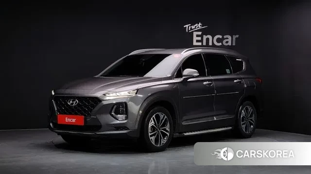 Hyundai Santa Fe TM 2018 Серый из Кореи