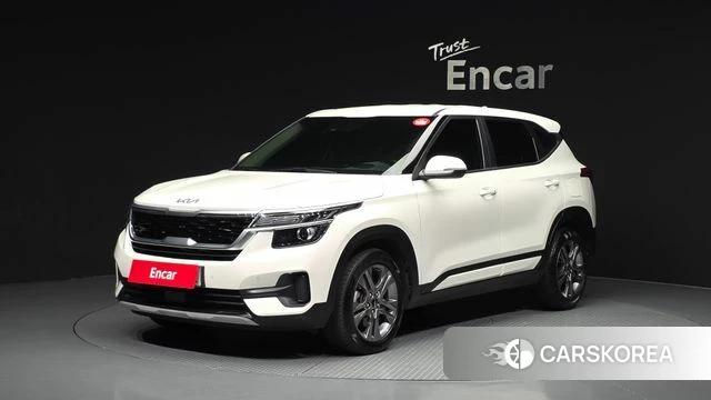 Kia Seltos 2022 Белый из Кореи
