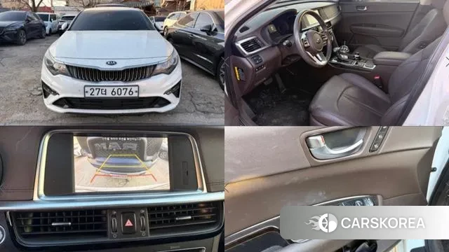 Kia The New K5 2nd generation 2019 Белый из Кореи