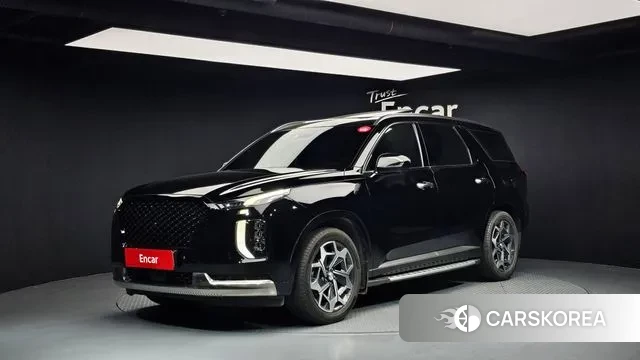 Hyundai Palisade 2022 Черный из Кореи