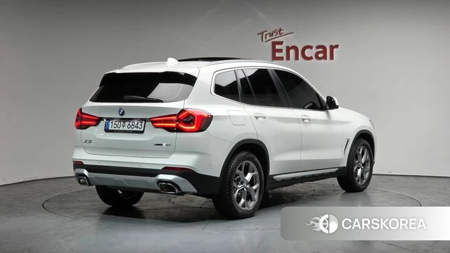 BMW X3 (G01) 2023 Белый из Кореи