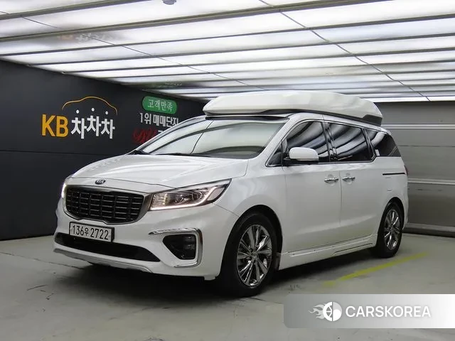 Kia The New Carnival 2019 Белый из Кореи
