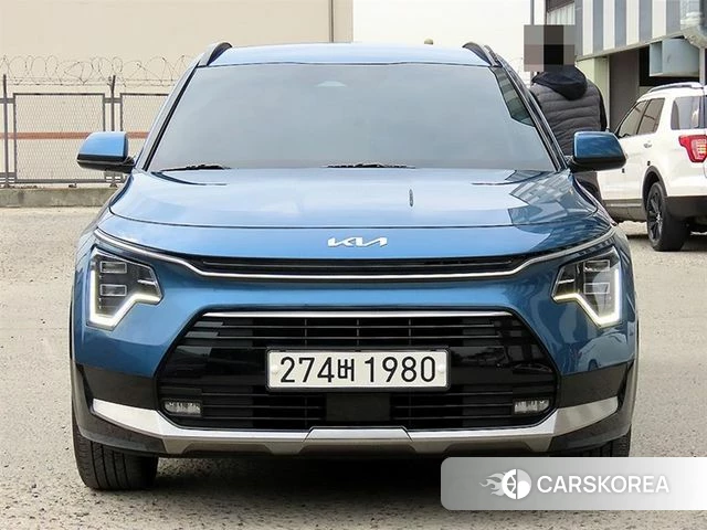 Kia Di Ol Nu Niro 2024 Синий из Кореи