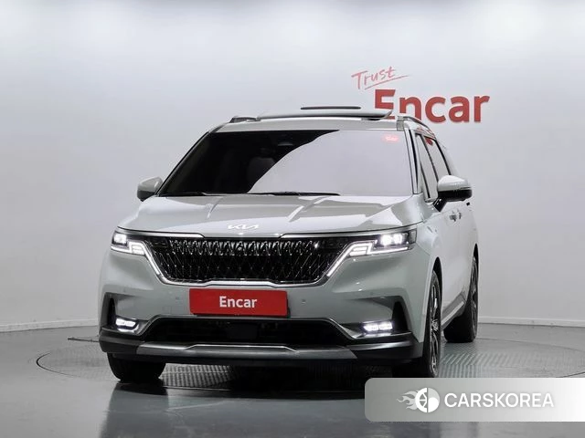 Kia Carnival 4th generation 2023 Серый из Кореи