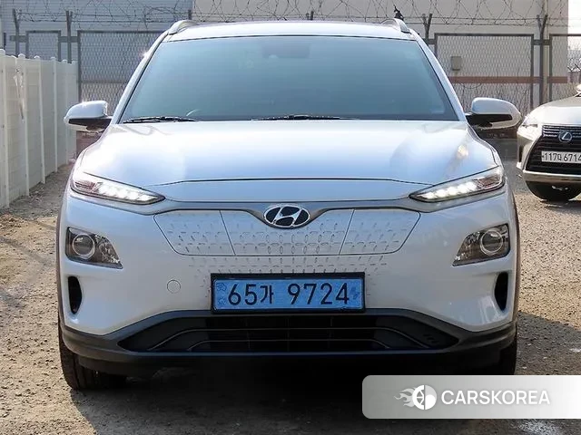 Hyundai Kona Electric 2020 Белый из Кореи