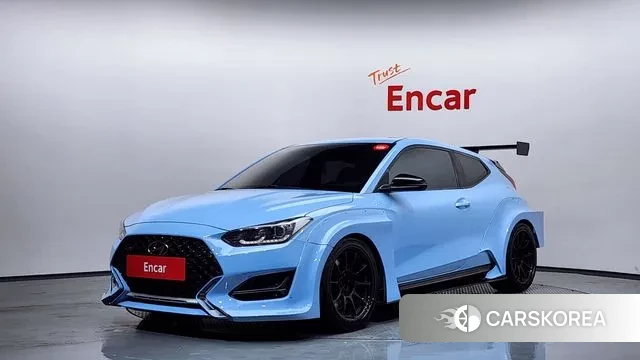 Hyundai Veloster (JS) 2018 Небесно-голубой из Кореи
