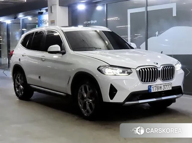 BMW X3 (G01) 2022 Белый из Кореи