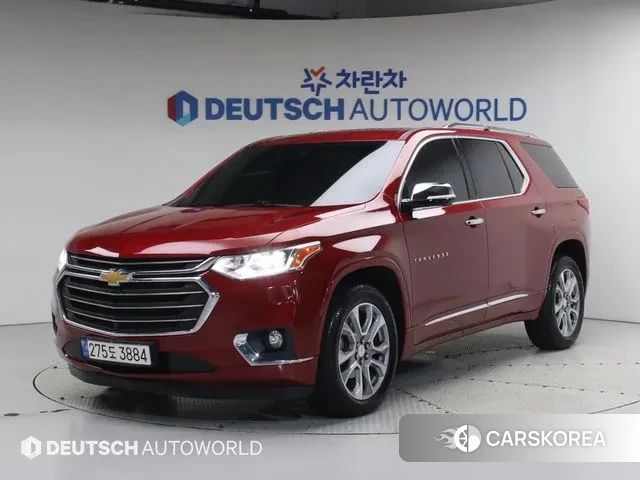 Chevrolet (GM Daewoo) Traverse 2020 Красный из Кореи