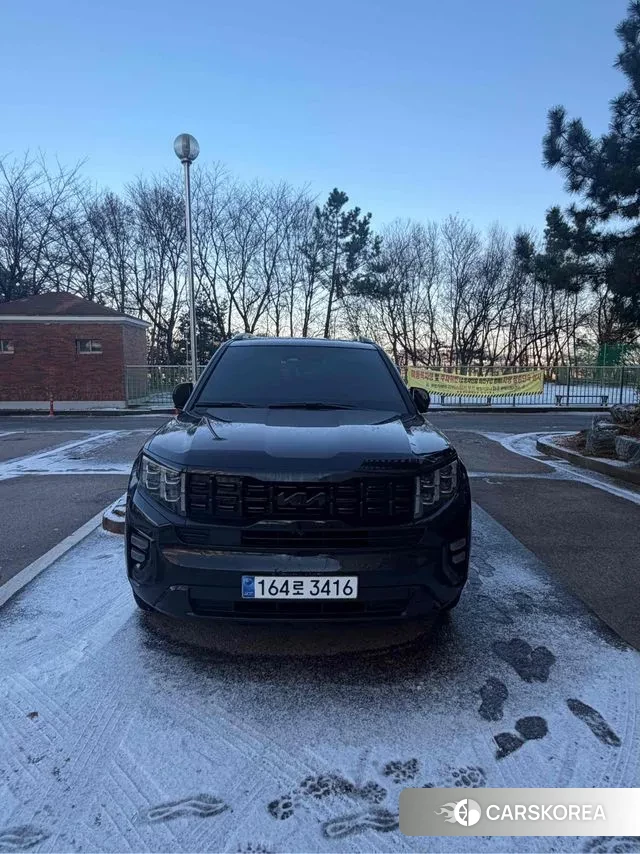 Kia Mohave Master 2023 Черный из Кореи