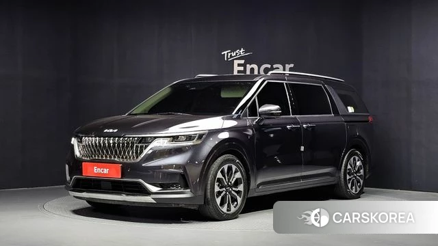 Kia Carnival 4th generation 2023 Серый из Кореи