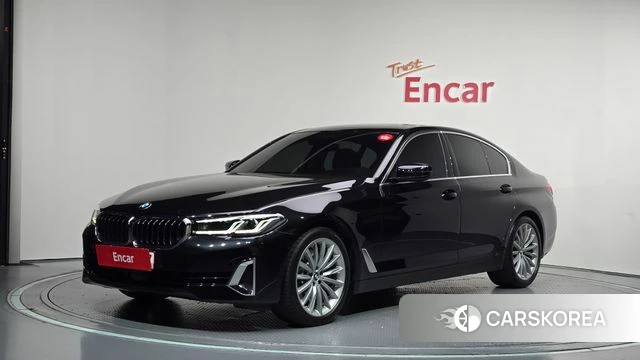 BMW 5 Series (G30) 2023 Черный из Кореи