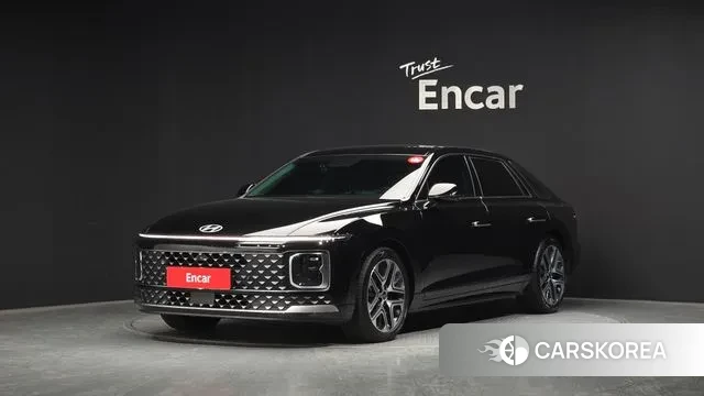 Hyundai Grandeur Hybrid (GN7) 2024 Черный из Кореи