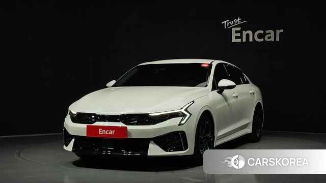 Kia The New K5 Hybrid 3rd generation 2024 Белый из Кореи