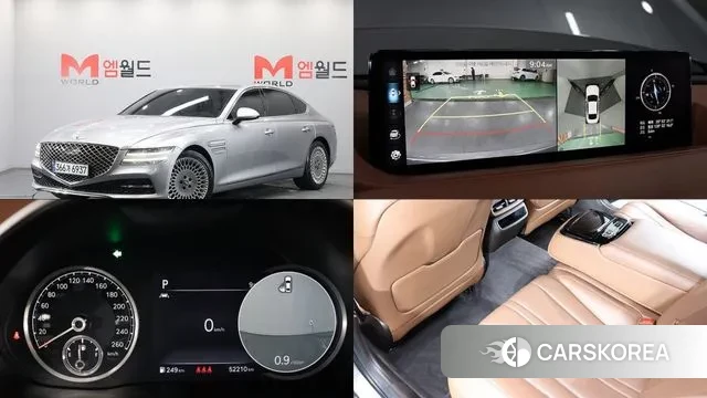 Genesis G80 (RG3) 2020 Серебристо-серый из Кореи