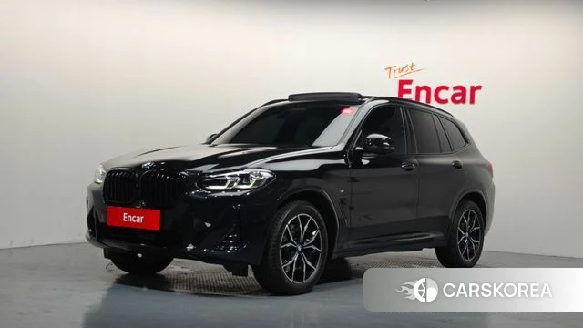 BMW X3 (G01) 2024 Черный из Кореи