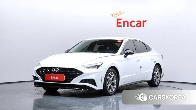 Hyundai Sonata (DN8) 2020 Белый из Кореи