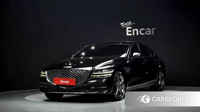 Genesis G80 (RG3) 2022 Черный из Кореи