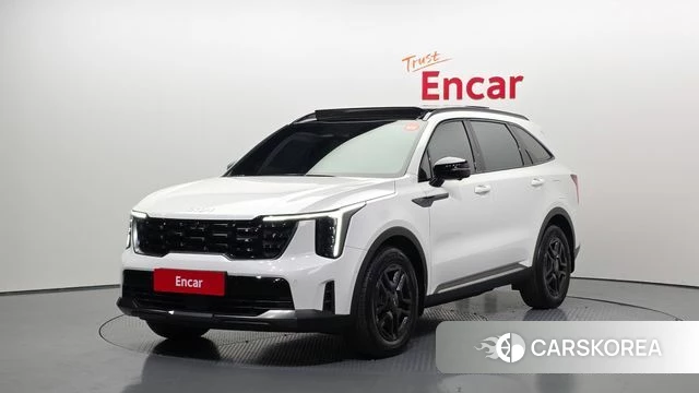 Kia The New Sorento 4th Generation 2023 Белый из Кореи