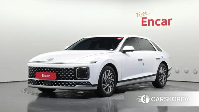 Hyundai Grandeur (GN7) 2023 Белый из Кореи
