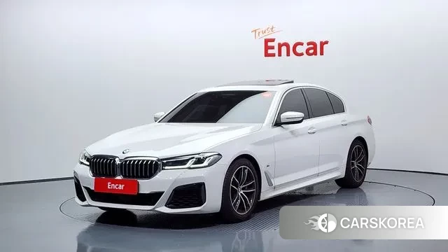 BMW 5 Series (G30) 2021 Белый из Кореи