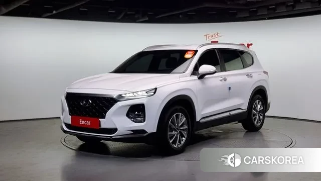 Hyundai Santa Fe TM 2020 Белый из Кореи