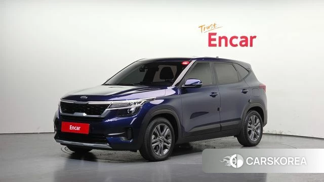 Kia Seltos 2021 Белый из Кореи