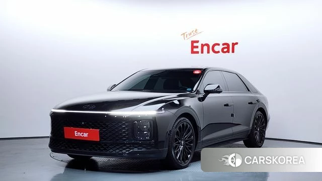 Hyundai Grandeur Hybrid (GN7) 2024 Черный из Кореи