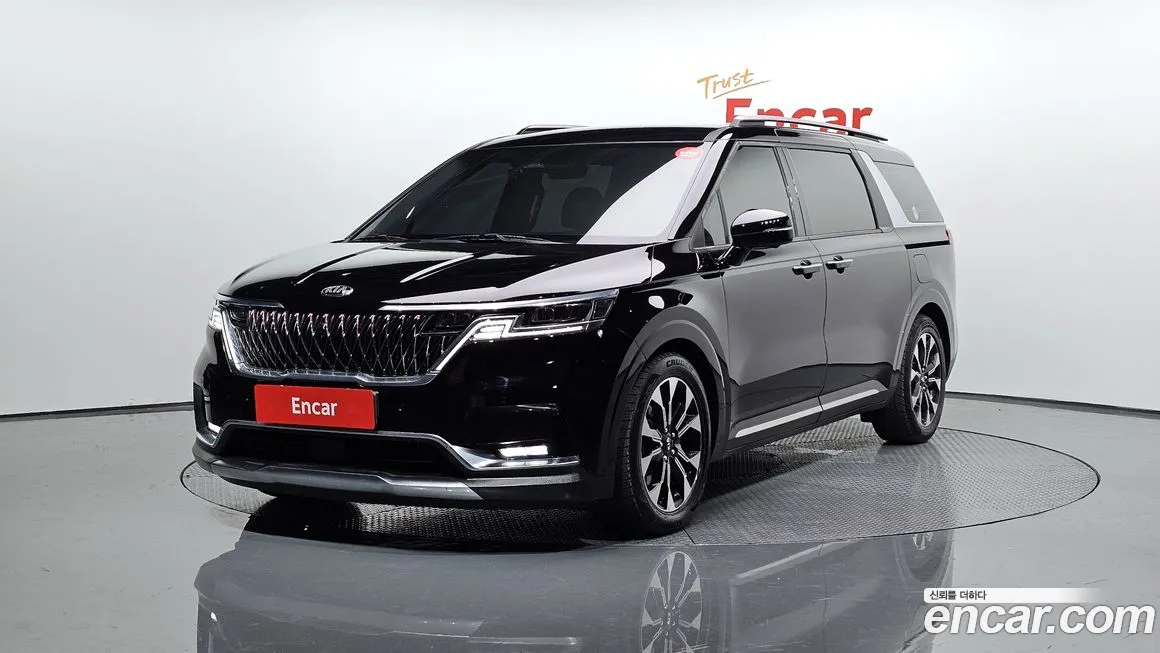 Kia Carnival 4th generation 2021 Черный из Кореи