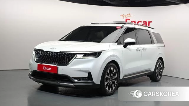 Kia Carnival 4th generation 2023 Белый из Кореи