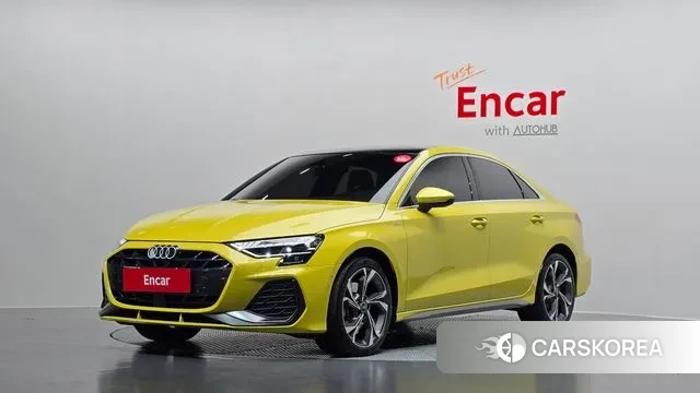 Audi A3 (8Y) 2025 Желтый из Кореи
