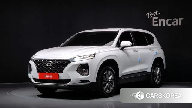 Hyundai Santa Fe TM 2020 Белый из Кореи