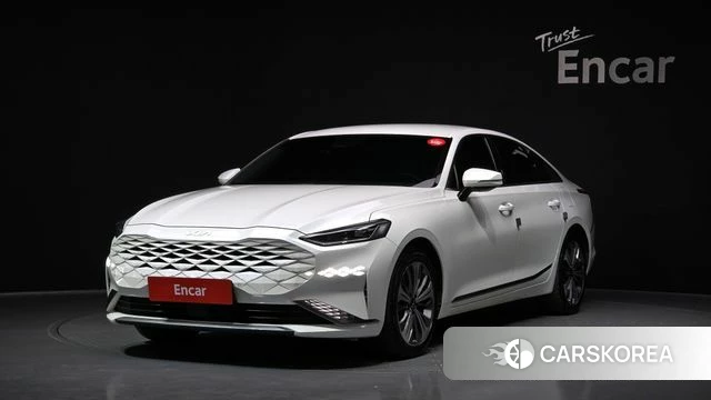 Kia K8 2021 Белый из Кореи