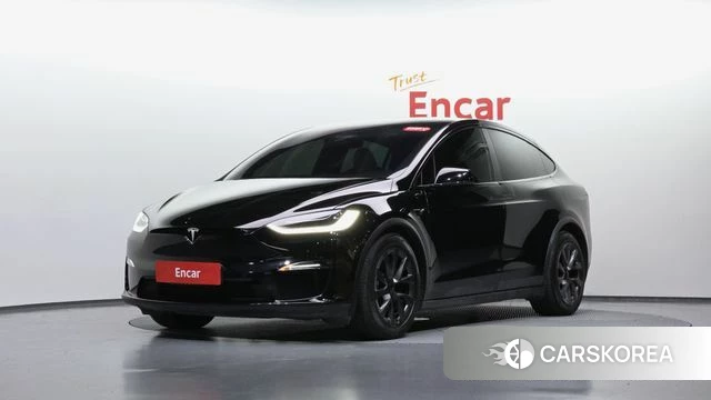 Tesla Model X 2023 Черный из Кореи