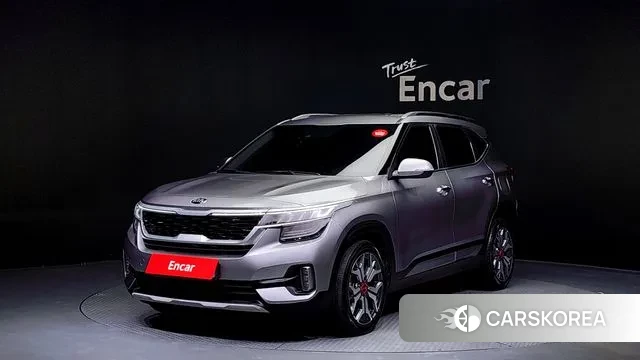 Kia Seltos 2021 Серебряный из Кореи