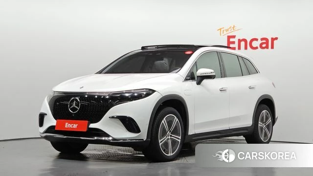 Mercedes-Benz EQS SUV X296 2023 Белый из Кореи