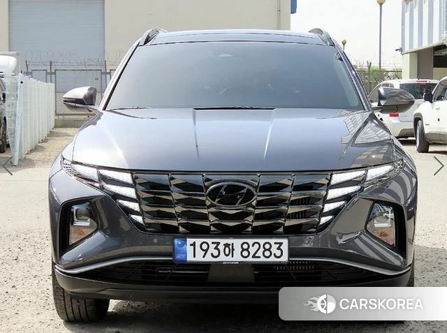 Hyundai Tucson Hybrid (NX4) 2022 Серебристо-серый из Кореи