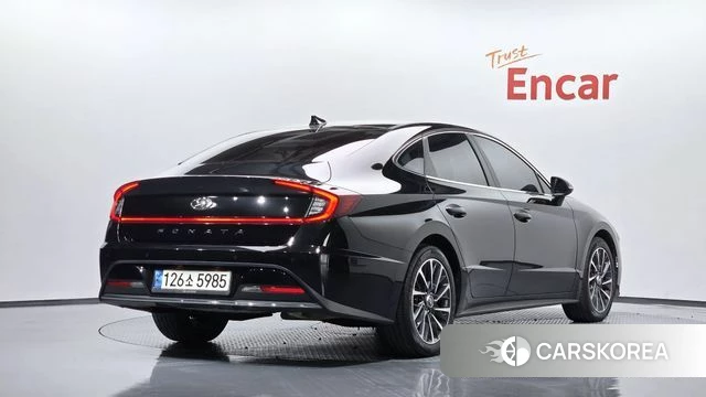 Hyundai Sonata (DN8) 2021 Черный из Кореи
