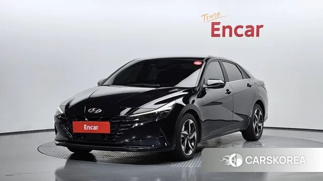 Hyundai Avante (CN7) 2020 Черный из Кореи