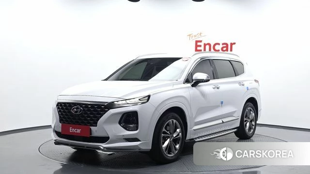 Hyundai Santa Fe TM 2018 Белый из Кореи