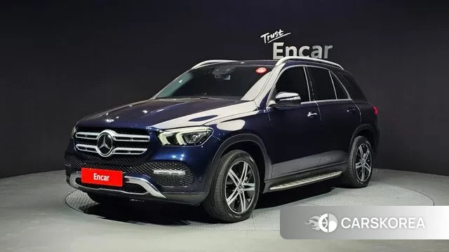 Mercedes-Benz GLE-Class W167 2019 Синий из Кореи